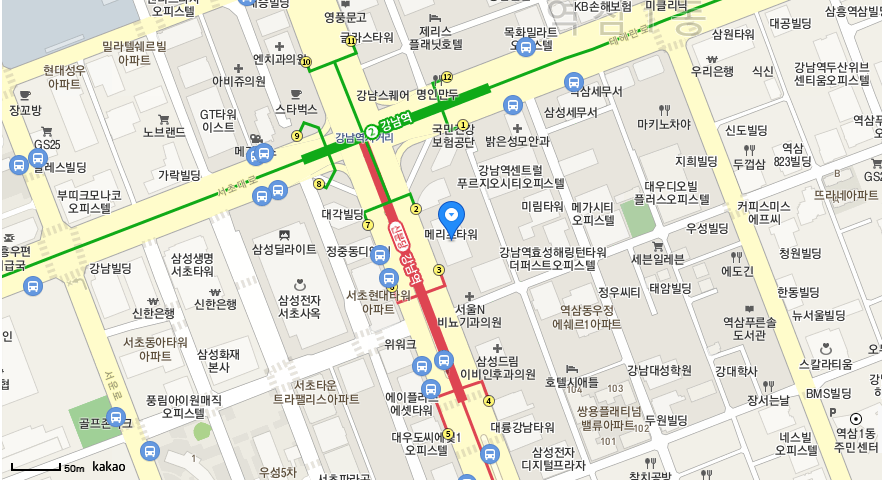 메리츠화재 강남사옥 약도 임시이미지입니다. 개발시 삭제해 주세요!